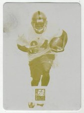 Antonio Brown 2010 DONRUSS ELITE PRINT PLATE ROOKIE CARD 1/1 Steelers Buccaneers