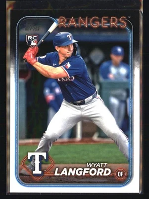 2024 Topps Update #US151 Wyatt Langford - Image 1 of 2