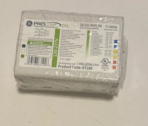 GE GEC242-MVPS-3W Electronic Fluorescent 2-Lamp 42W CFL Ballast 63100 - Picture 1 of 1