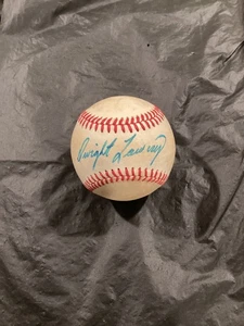 DWIGHT LOWRY/1984 Detroit Tigers Single Signed OAL Baseball (d. 1997) RARE - Picture 1 of 6