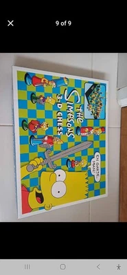 Jeu d'échecs vintage 3D Les Simpson 1991 - Photo 1/4