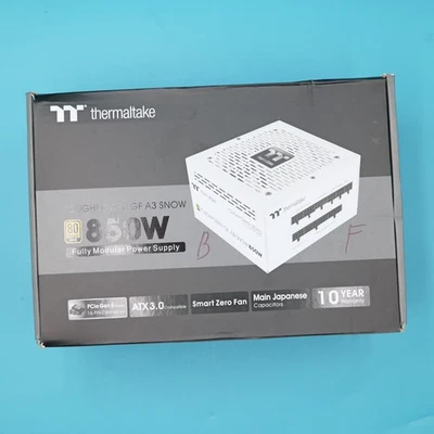 Toughpower GF A3 Snow Edition 850W 80+ Gold Full Modular SLI/Crossfire AS IS - Image 1 of 4