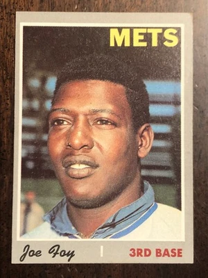 1970 Topps #138 Red Sox/Mets Joe Foy - Image 1 of 2