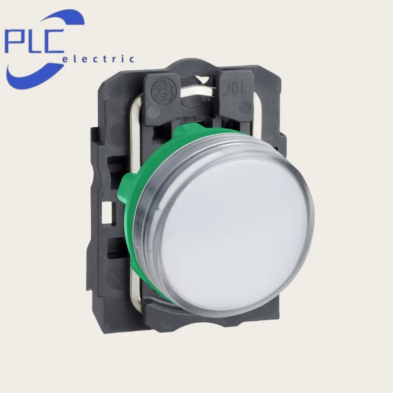 NEW SCHNEIDER Pilot light XB5AVM1 white 22mm universal LED 230...240V AC Foto 1 de 2