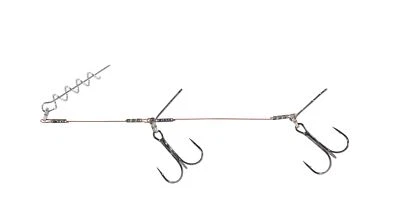 Balzer Flachwasser System Shallow Rig 1x7 beschichtet 9cm 14cm für Gummifische