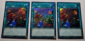 Yugioh! 3x Fossil Dig 1st Ed. RA01-EN053 Secret Rare play set 25th - Picture 1 of 1