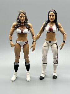 WWE Mattel Battle Pack Series 43 Nikki & Brie The Bella Twins Action Figures 6”