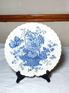 Clarice Cliff Plate Charlotte Royal Staffordshire Vintage Chipped - Picture 1 of 8