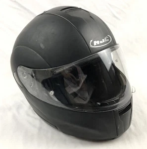 HJC SY-Max Mens XL Matte Black Flip Up Full Face Motorcycle Helmet - Picture 1 of 11
