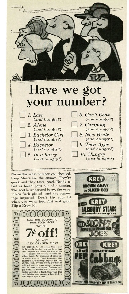 1965 KITCHEN BOUQUET Browning Seasoning Sauce on hamburgers Vintage Print Ad  - Image 1 of 1