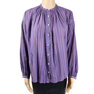 Doen Jane Womens Isla Stripe Blouse Size XS RRP £168 - Picture 1 of 8