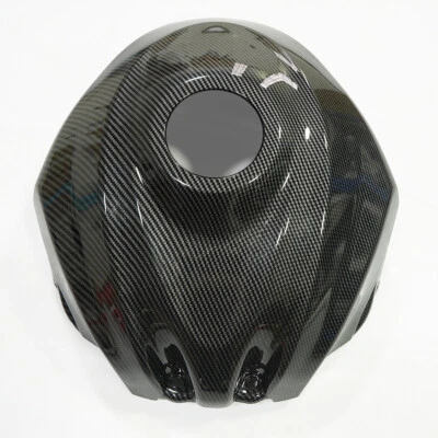 Fit For Suzuki GSXR1000 2009-2016 Black Carbon Fiber Fuel Gas Tank Cover Fairing Foto 1 de 4