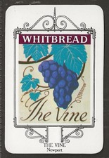 WHITBREAD-INN SIGNS ISLE OF WIGHT 1974-#18- THE VINE