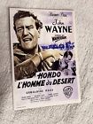 Filmplakatkarte | Hondo L`homme du désert  - John Wayne (17,5x12)
