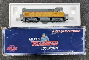 Locomotora Atlas escala O #0308-1 Union Pacific Cab Y597 G15 con caja limpia sin probar - Imagen 1 de 11