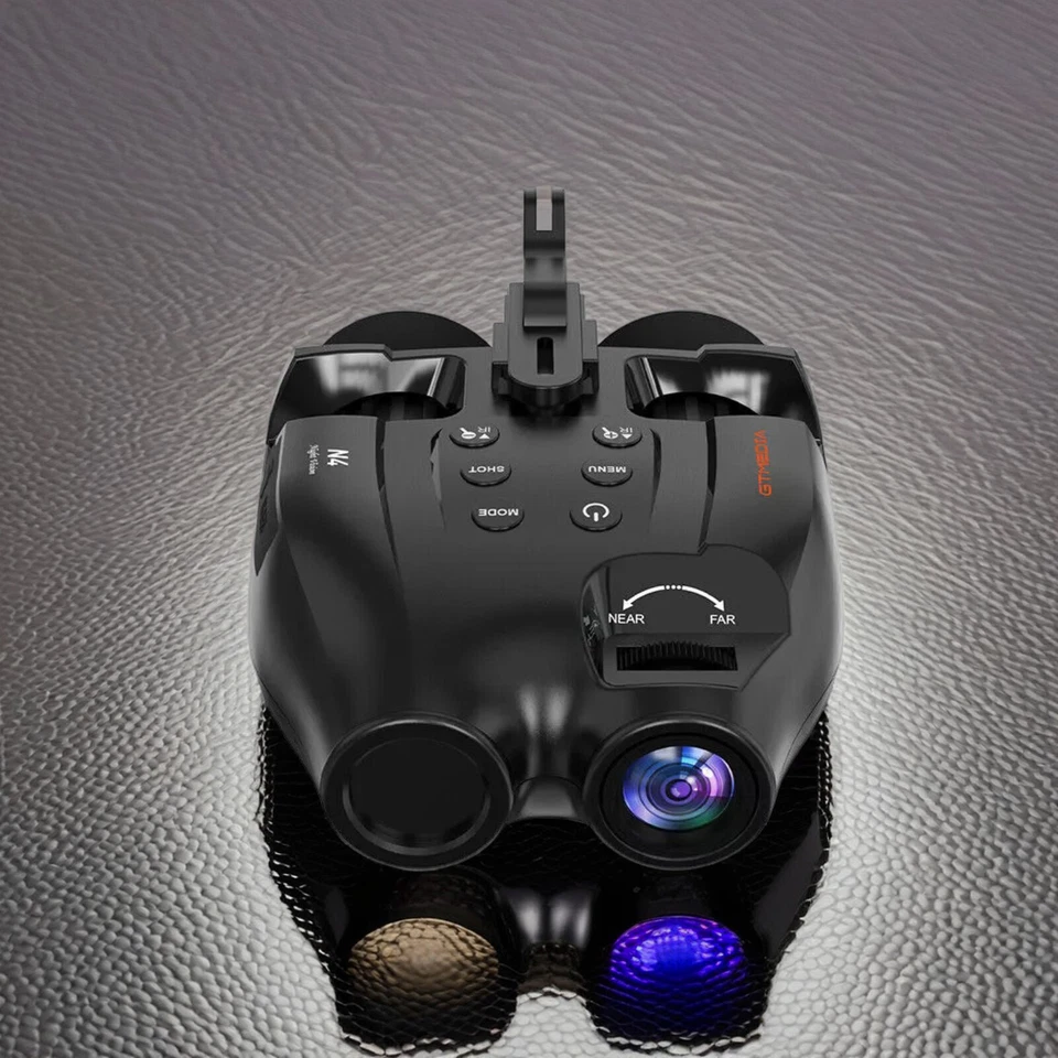 Night Vision Goggles Helmet & Head Mounted Binoculars Digital Infrared Goggles - Image 1 of 4