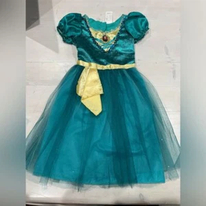 Girls Merida Disney dress - size 4-6x - Picture 1 of 3