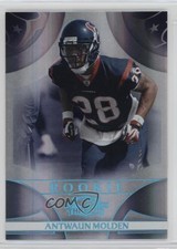 2008 Donruss Threads Platinum Century Proof /25 Antwaun Molden #156 Rookie RC