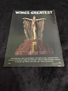 PAUL MCCARTNEY AND WINGS 1978 Anzeige Live and Let Die, My Love, Jet, The Beatles - Bild 1 von 1