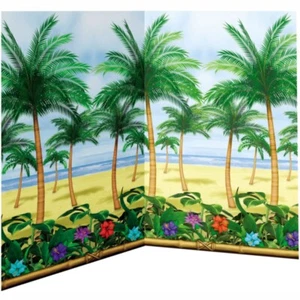 Palm Tree Scene Setters® Room Roll - Picture 1 of 1