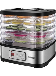 Food Dehydrator Machine Adjustable Temperature & 72H Timer, 5-Tray Dehydra - Bild 1 von 6