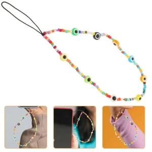 Devil's Chain Phone Lanyard Wrist Strap Beaded Lanyards - Photo 1/12