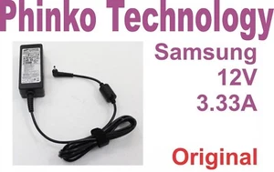 NEW Original Samsung 40W Charger AC Adapter 12V 3.33A DC:2.5mm*0.7mm - Picture 1 of 1