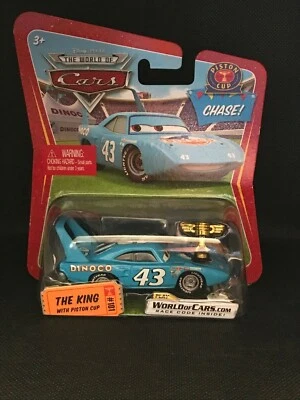 Disney Pixar El Mundo de los Coches El Rey con Taza de Pistón ~ Nuevo ~ Envío Rápido/Gratis  Foto 1 de 4