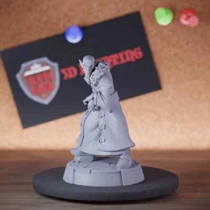 Vampire Baron Miniature Count Aristocrat Mini DnD 5e TTRPG Pathfinder - Picture 1 of 8