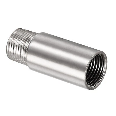 FIPUX 1/2PT Male to 1/2PT Female Thread Stainless Steel Pipe Fitting