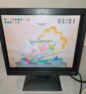 Planar PL1700 17" Class SXGA LCD Monitor, Black - Picture 1 of 8