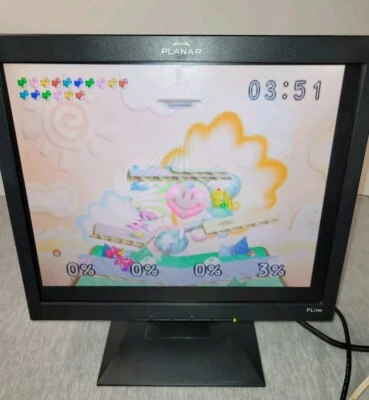 Planar PL1700 17" Class SXGA LCD Monitor, Black - Image 1 of 4