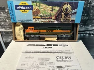 Rare Athearn G.E Auth HO C44-9W Dash Diesel Locomotive Train Power 4939 BNSF - Picture 1 of 24