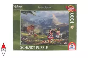 PUZZLE DISNEY SCHMIDT CARTONI ANIMATI KINKADE DISNEY MICKEY AND MINNIE 1000 PZ - Foto 1 di 3