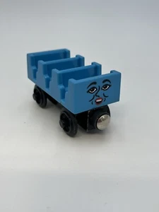 Thomas Wooden Railway Face Mabel 1997 Britt Allcroft Wood Open Coach - Picture 1 of 7