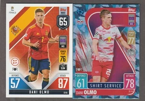Dani Olmo Barcelona Spanien Match Attax 2 Karten Lot #9018 - Bild 1 von 1