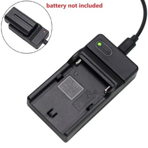 USB NP-F550 Battery Charger for Sony NP-F970 NP-F750 NP-F960 NP-F530 NP-F570 - Picture 1 of 7