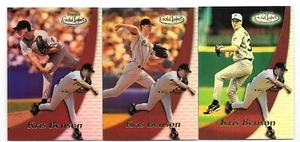KRIS BENSON 3 CARD LOT 2000 TOPPS GOLD LABEL SET 84 CLASS 1 2 3 PITT PIRATES - Picture 1 of 1