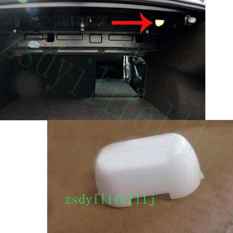 1 pieza para Mazda 2 2011-2024 sedán maletero trasero carga luz cubierta embellecedor blanco al Foto 1 de 1