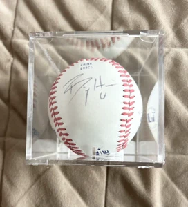 ⚾️ Billy Hamilton SIGNED RAWLINGS BASEBALL w/ Plastic Cube B2 - Picture 1 of 8