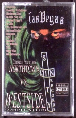 Doomsday Productions - Northtown Vs Westside Compilation CASSETTE RAP SEALED OOP - Image 1 of 2