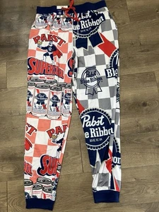 Pantalones de dormir Pabst Jogger talla pequeña nuevos - Imagen 1 de 4