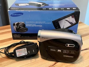 Samsung SC-DX103 Digital Cam 34x Optical Zoom DVD Camcorder mit AV & Ladekabel - Bild 1 von 14