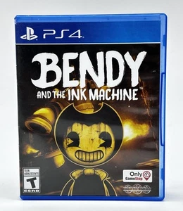 Bendy and the Ink Machine PS4 PlayStation 4 2018 GameStop Exclusive Damaged Case - Afbeelding 1 van 7