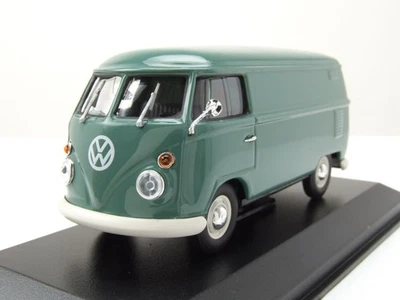 VW T1 Furgone 1963 Turchese Modellino 1:43 Maxichamps - Immagine 1 di 4