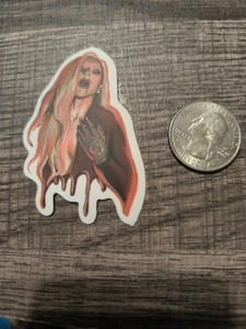 Lady Gaga American Horror Story Vampir Aufkleber Halloween Sexy Poise Blutig Neu! - Bild 1 von 3