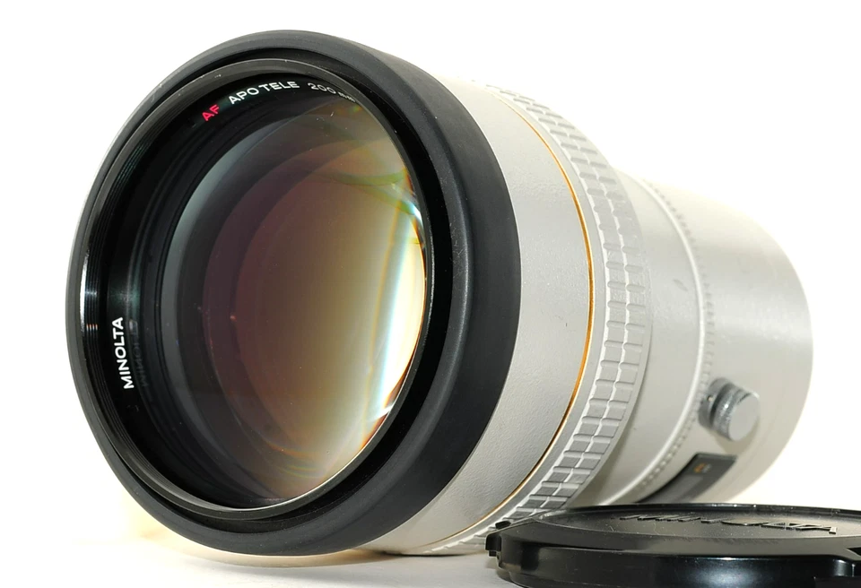 US include tax Minolta AF APO TELE 200mm f/2.8 Lens for Sony A mount From Japan - Image 1 of 4