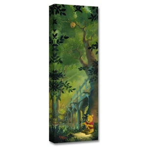 Hungry for Honey 24Hx8W Disney Fine Art by Rob Kaz - Picture 1 of 1