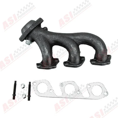 Left Exhaust Manifold Fit Ford F150 4.2 5L3Z 9431-A XL3Z 9431-AA UPGRADE NEW! Foto 1 de 4