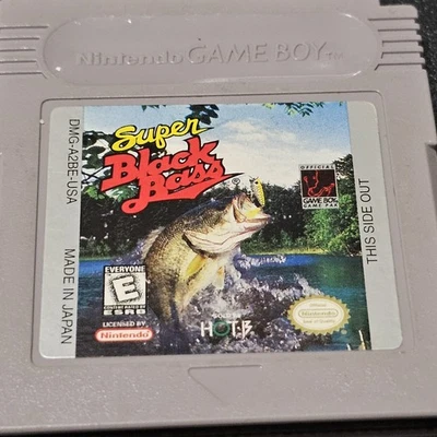 Bajo Super Negro Nintendo Game Boy Foto 1 de 4